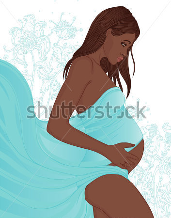 African American Pregnant Woman Clip Art African American Woman Clip