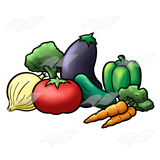 Beka Book    Clip Art    Mixed Vegetables