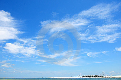 Cirrus Clouds Clip Art Cirrus Clouds Over Ocean