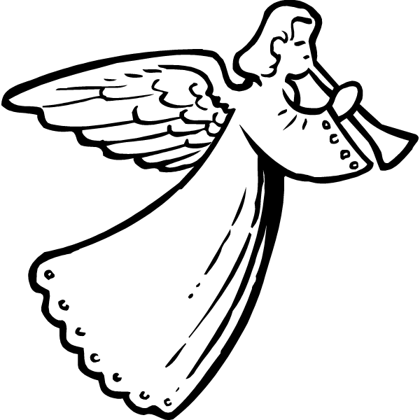 Free Christmas Angel Clipart   Clipart Best