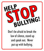 Help Stop Bullying   Royalty Free Clip Art