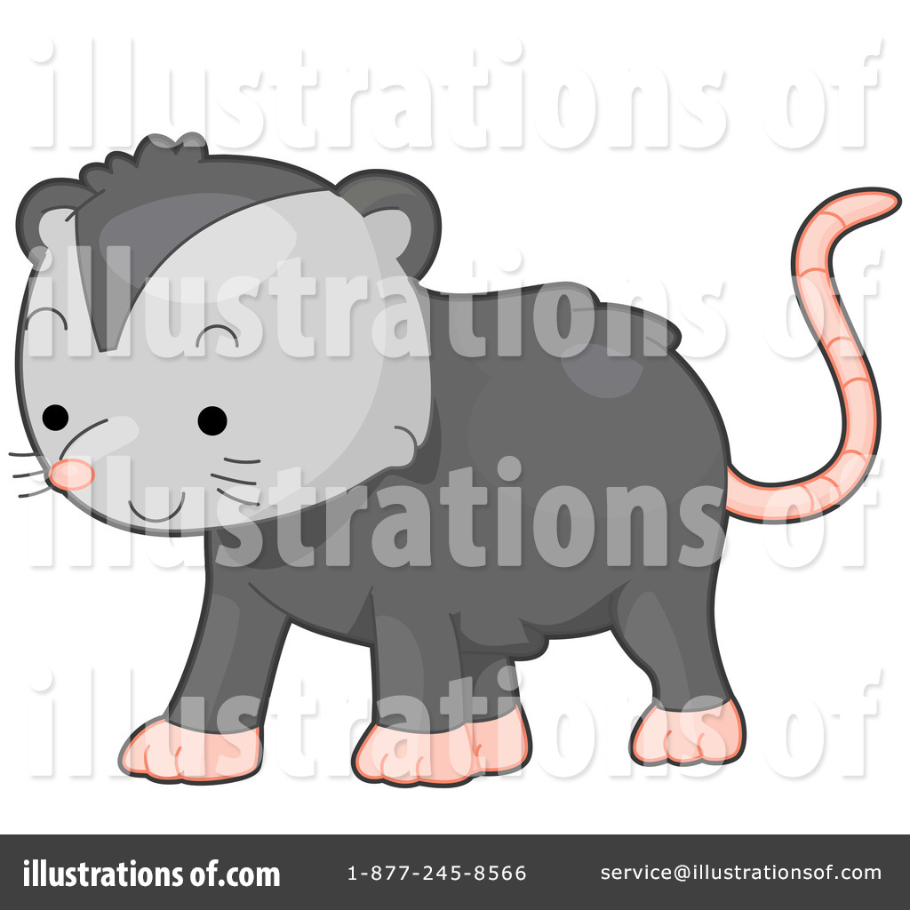Opossum Clipart  432934   Illustration By Bnp Design Studio