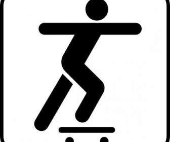 Person Sliding On A Skate Board Clip Art 5841 Jpg