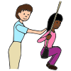 Push Swing Clipart Swings Pictures For Classroom And Therapy Use