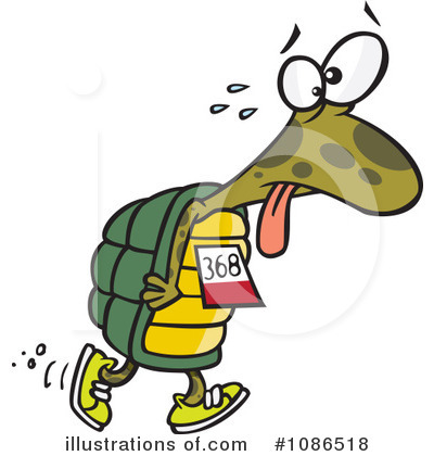 Royalty Free  Rf  Tortoise Clipart Illustration By Ron Leishman