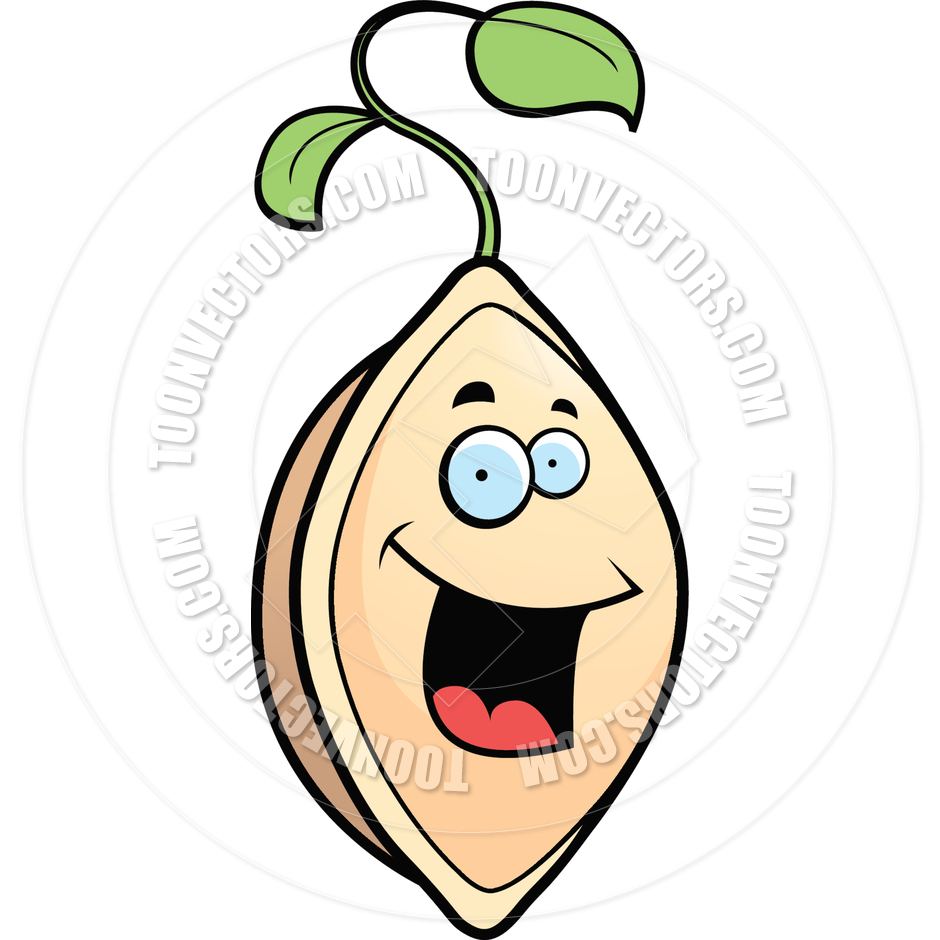 Seed Sprout Smiling By Cory Thoman   Toon Vectors Eps  1195