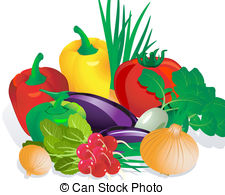 Stock Art  70363 Vegetables Illustration Graphics And Vector Eps Clip