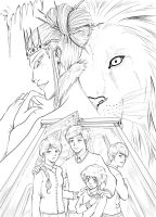 The Lion The Witch And The Wardrobe By Triaelf9 On Deviantart