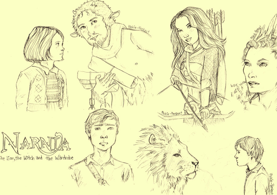 The Lion The Witch And The Wardrobe  Sketch Dump  By Pinkie Perfect    