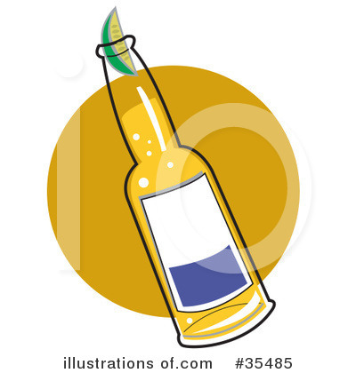 Alcohol Clipart  35485   Illustration By Andy Nortnik