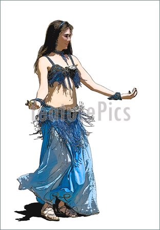 Belly Dance Clipart Animation Hippo Dancer Pictures