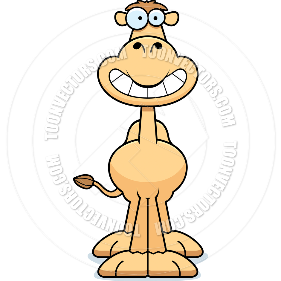 Cartoon Camel Happy By Cory Thoman   Toon Vectors Eps  66628