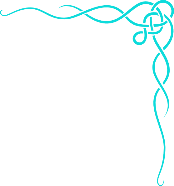 Celtic Knot Aqua Clip Art At Clker Com   Vector Clip Art Online