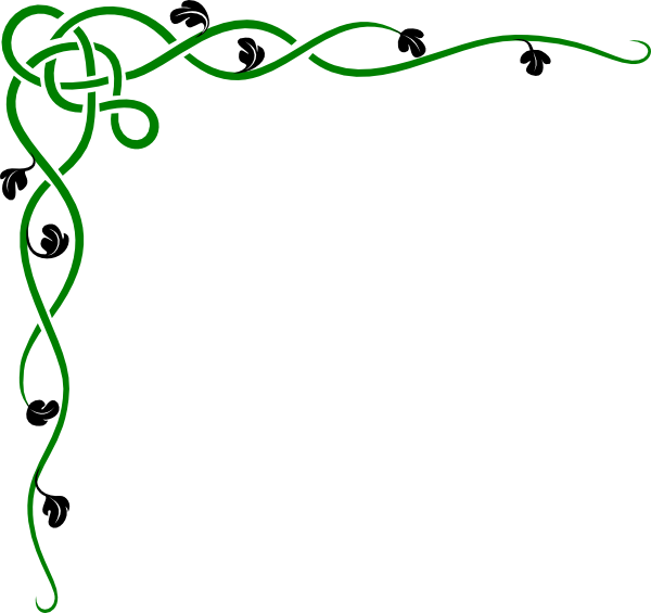 Celtic Knot Green Clip Art At Clker Com   Vector Clip Art Online