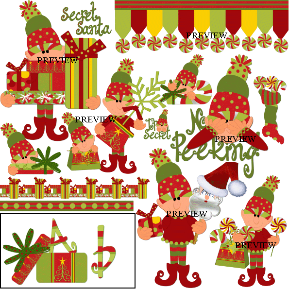     Clip Art Secret Santa Graphics From Your Secret Santa Top Secret