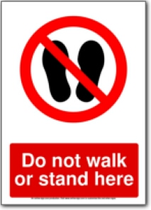 Dont Walk Sign Clipart Free Printable Do Not Walk Or