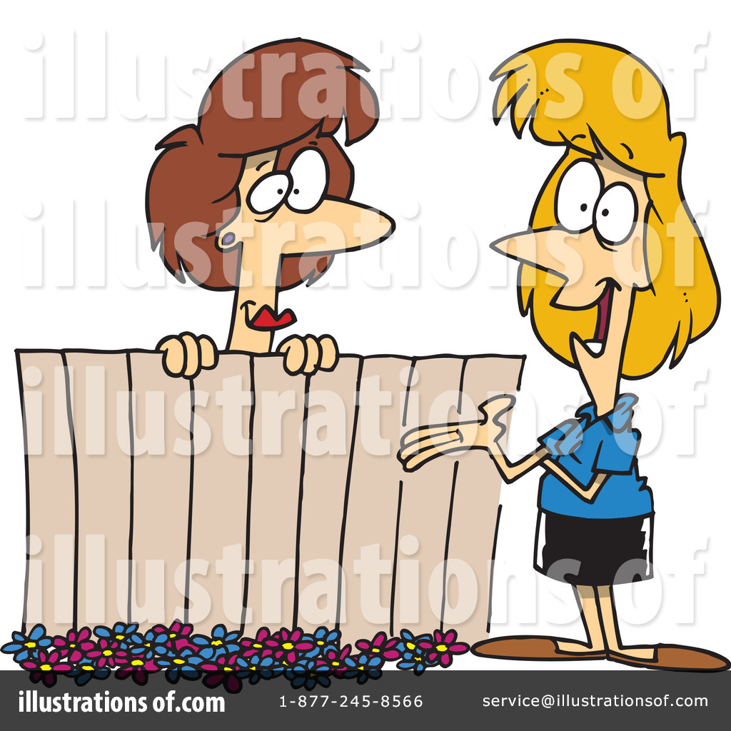 Neighbors Clipart  1044265 By Ron Leishman   Royalty Free  Rf  Stock