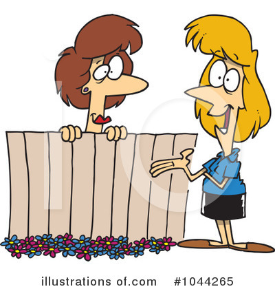 Neighbors Clipart  1044265 By Ron Leishman   Royalty Free  Rf  Stock