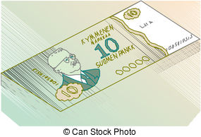 Paper Money Stock Illustrations