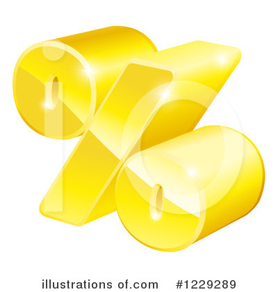 Percent Clipart  1229289   Illustration By Geo Images
