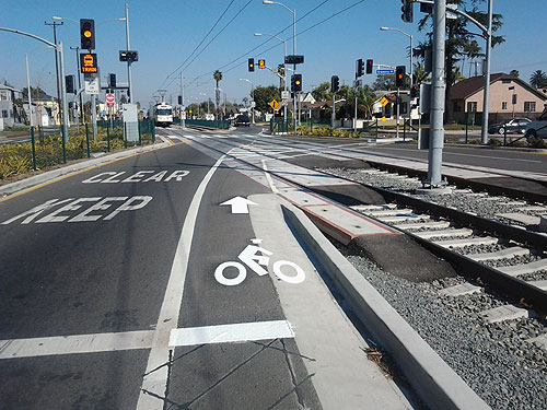 Riding Safely On New Expo Line Bike Lanes   Metro S The Source