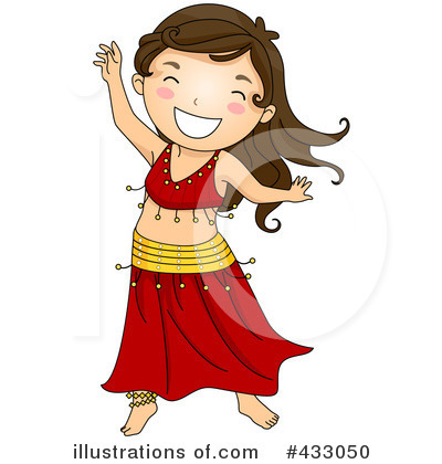 Royalty Free  Rf  Belly Dancing Clipart Illustration  433050 By Bnp