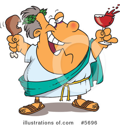 Royalty Free  Rf  Wine Clipart Illustration By Ron Leishman   Stock