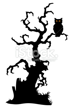 Spooky Tree Clip Art