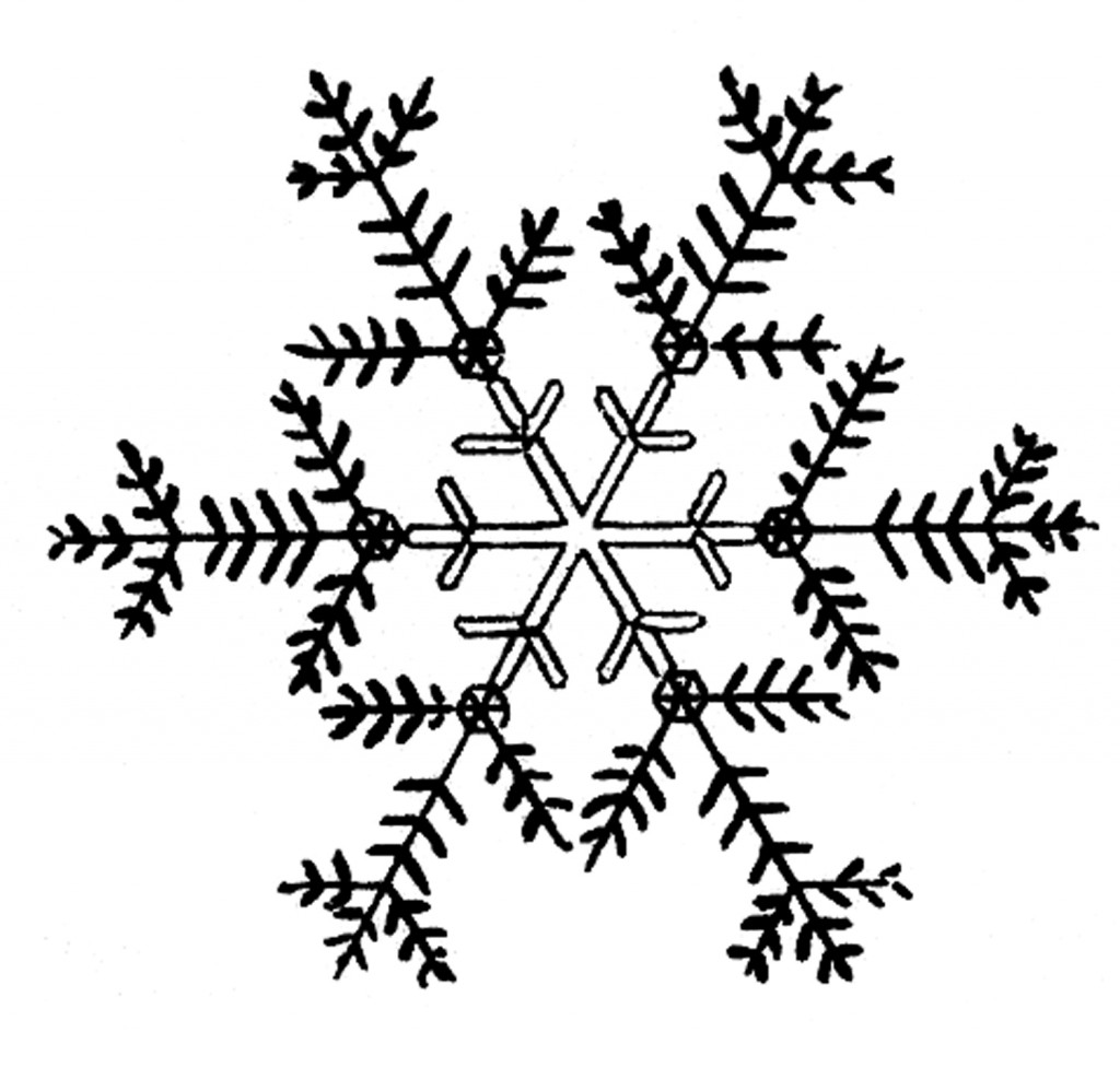 Three Fabulous Free Snowflakes Clip Art Images These Lovely Snowflakes    