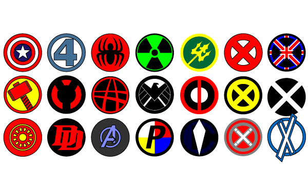 Vector Marvel Logos   123freevectors