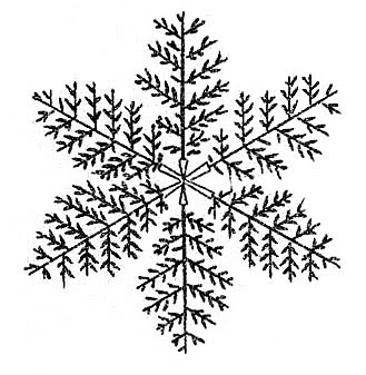 Vintage Clip Art   3 Cute Snowflakes   The Graphics Fairy