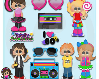 2015 Totally 80 S Clip Art Clipart Graphics Commercial Use