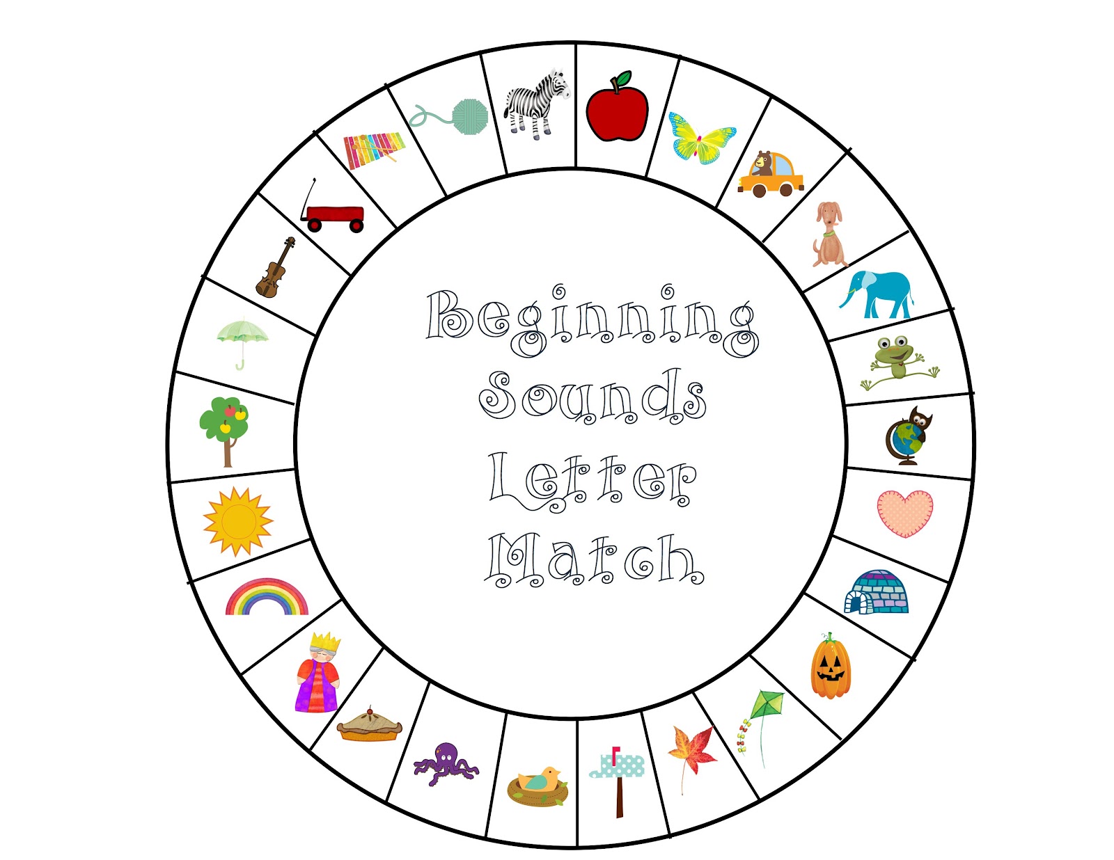 Beginning And Ending Sounds