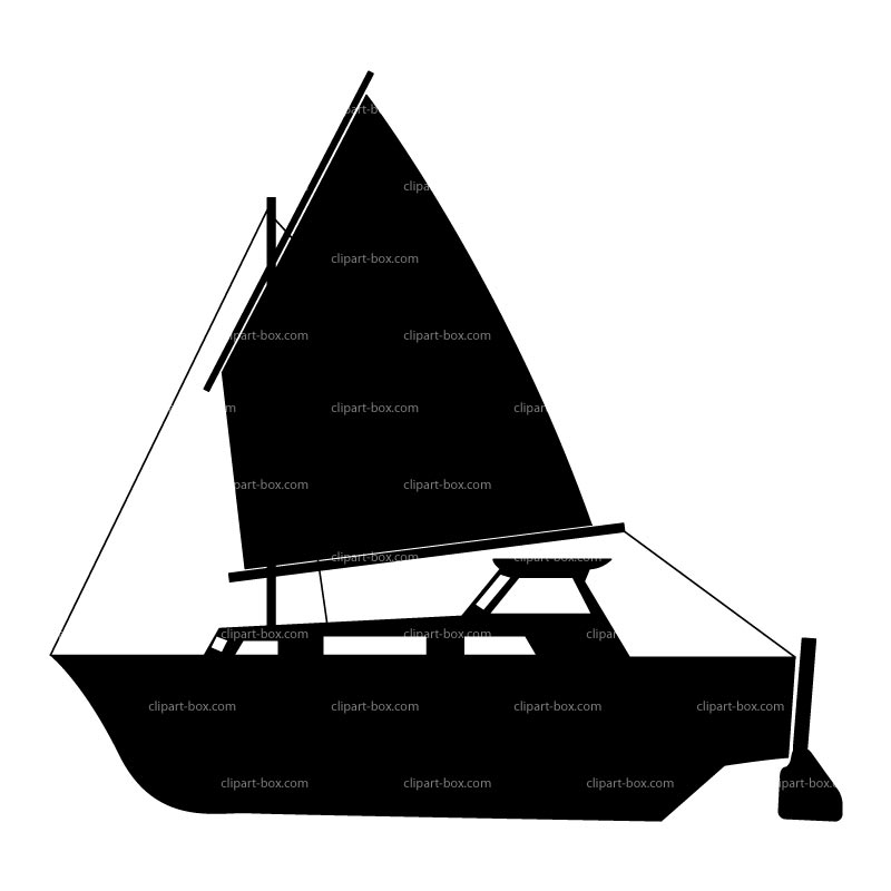 Clipart Boat Shape   Royalty Free Vector Design