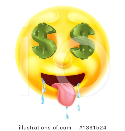 Emoji Clipart  1361524   Illustration By Atstockillustration