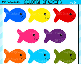 Goldfish Crackers Clipart Cute Goldfish Clip Art