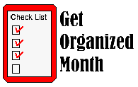 January Is Get Organized Month   Download Get Organized Month Clip Art