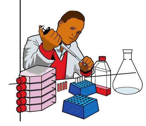Lab Tech   Http   Www Wpclipart Com Working People At Work Science Lab
