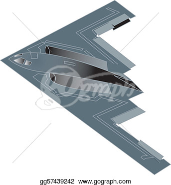 Military Bomber Airplane Jet Clip Art In Vector Format   Clipart    