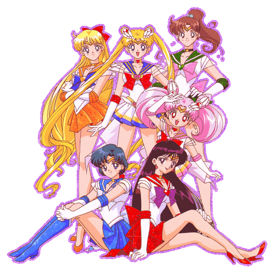Sailor Moon Glitter Gifs
