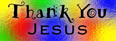 0326 Thank You Jesus Christian Clipart