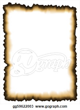 Clip Art Vector   Burned Paper  Stock Eps Gg59622003