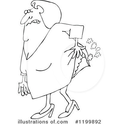 Farting Clipart  1199892 By Djart   Royalty Free  Rf  Stock