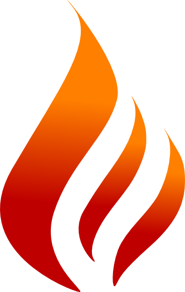 Flame Logo Clip Art At Clker Com   Vector Clip Art Online Royalty