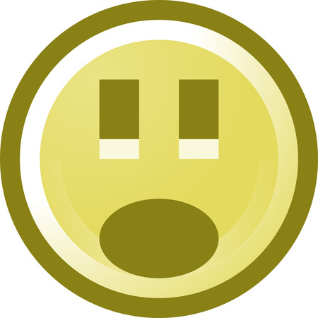 Free Shocked Smiley Face Clip Art Illustration By 000131