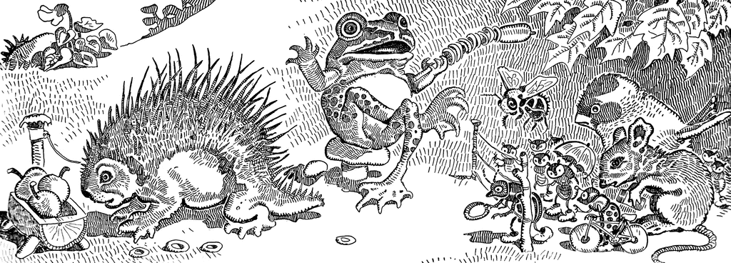 Frog Storyteller   Clipart Etc