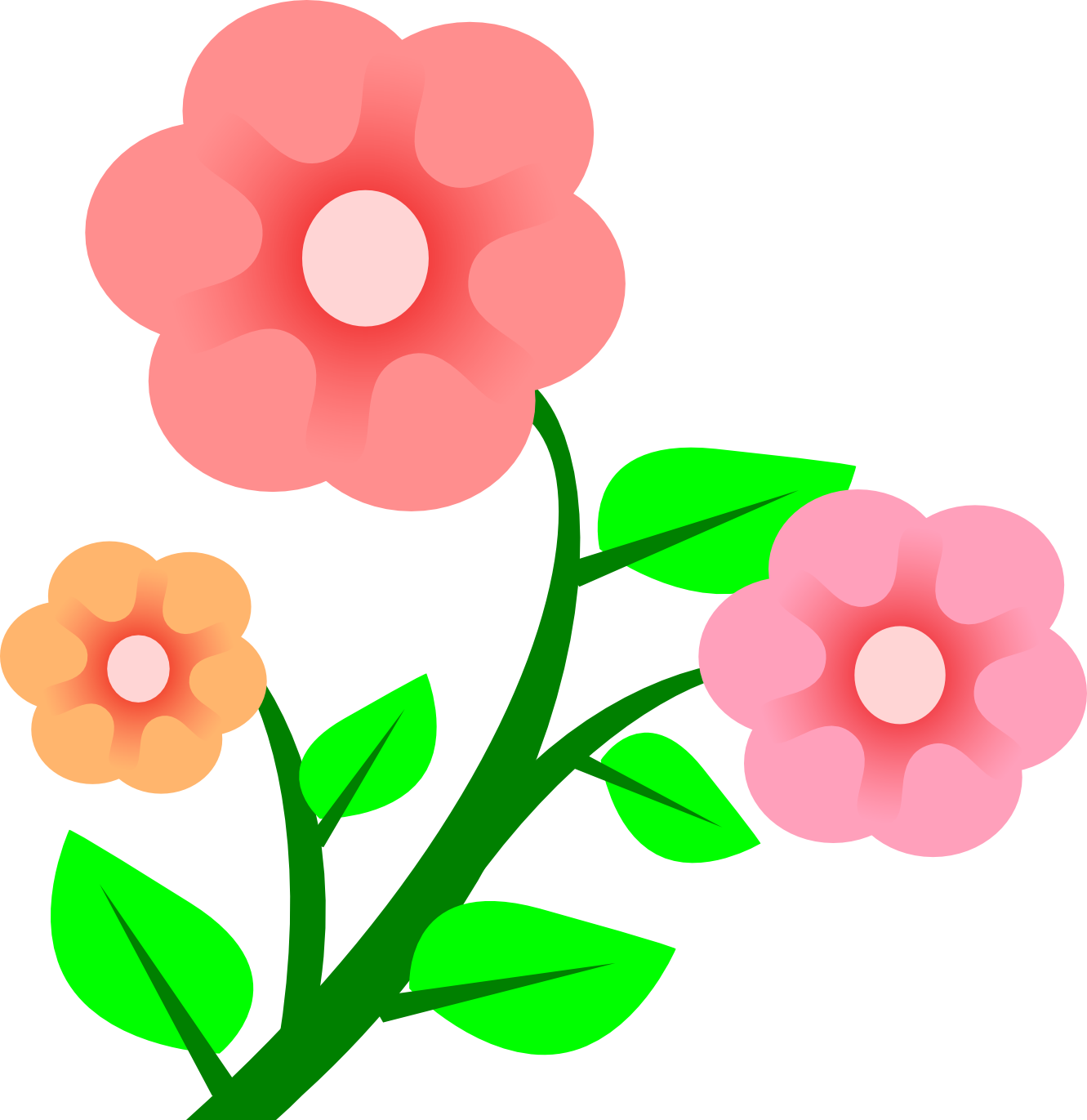 Groovy Flowers Clip Art   Cliparts Co