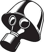 Hazmat Gas Mask Clipart
