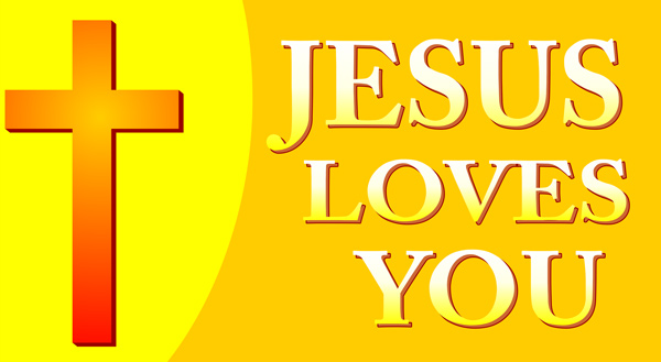 Jesus Loves You   2    Free Clip Art   Graphics For Christians