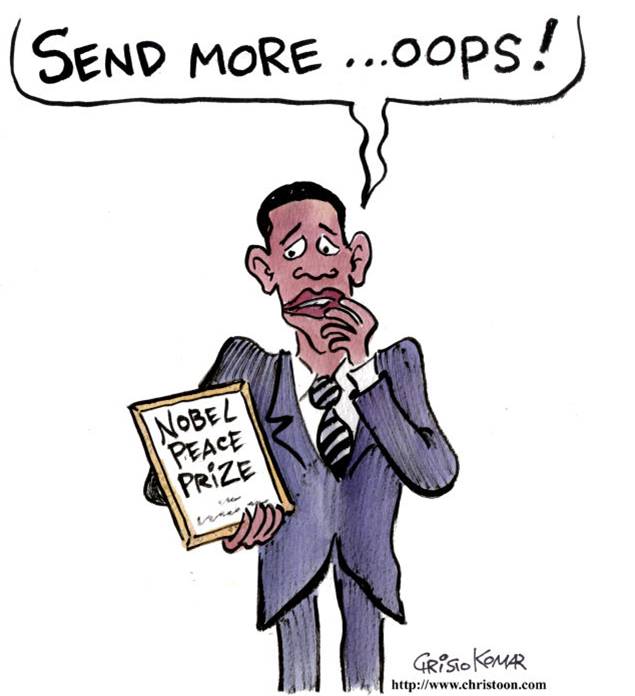 Obama Funny Cartoons